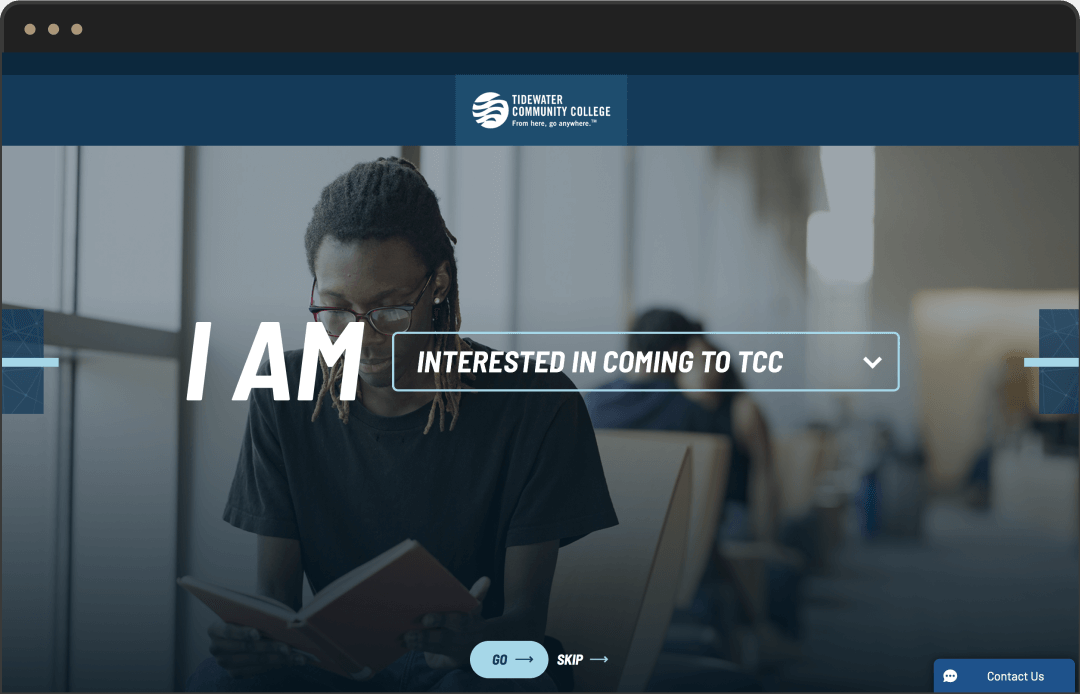 TCC - College, Only Smarter, web browser