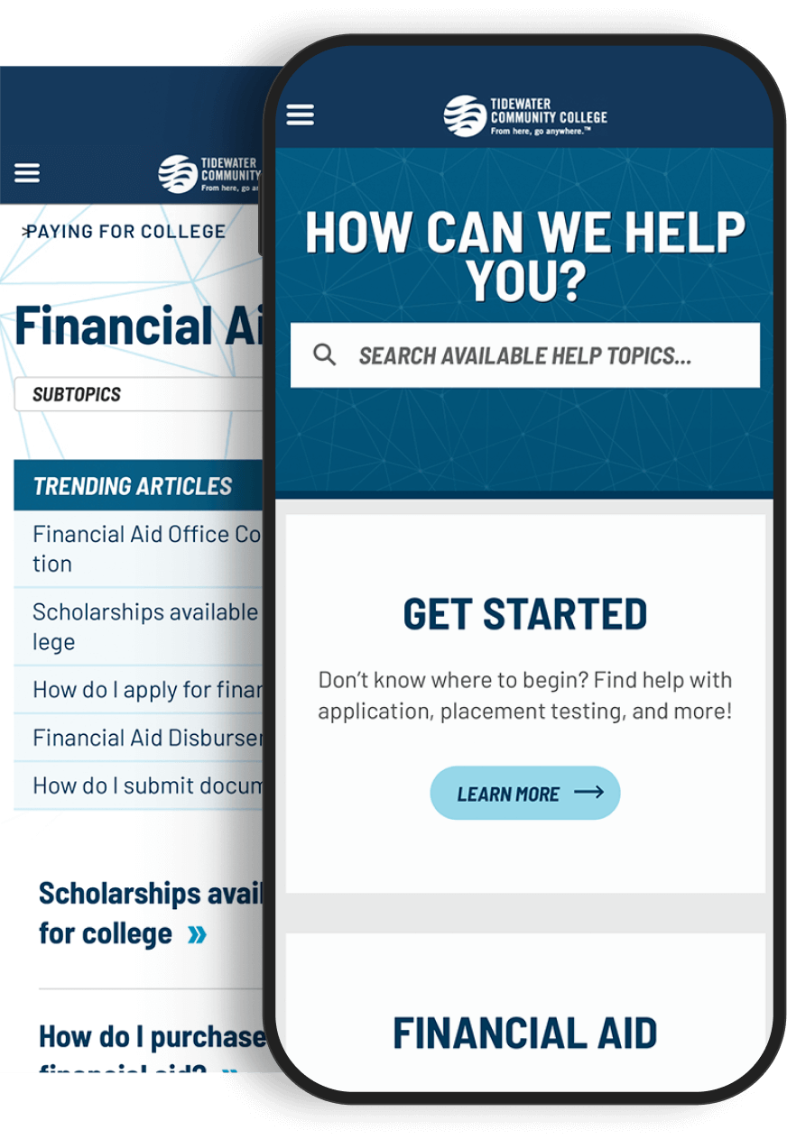 TCC - College, Only Smarter, mobile phone